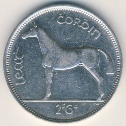 Ирландия 1/2 кроны 1940 год