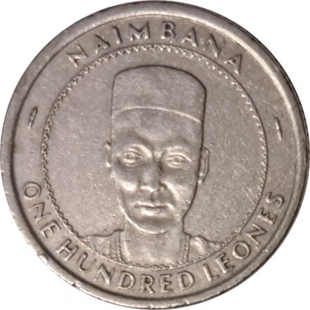 Сьерра-Леоне 100 леоне 1996 год