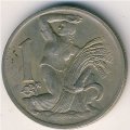 Чехословакия 1 крона 1938 год