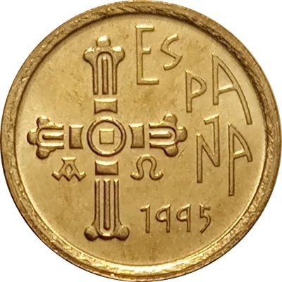 Испания 5 песет 1995 год - Астурия