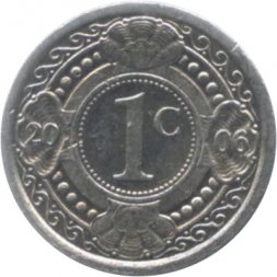 Антильские острова 1 цент 2006 год
