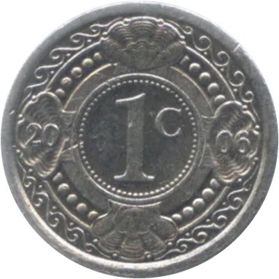 Антильские острова 1 цент 2006 год