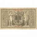 Германия 1000 марок 1910 год (красная печать) - VF