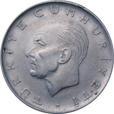 Турция 1 лира 1968 год 
