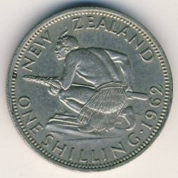 Новая Зеландия 1 шиллинг 1962 год