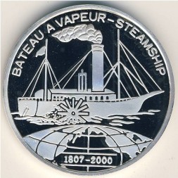 Монета Бенин 1000 франков КФА 2000 год