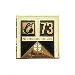 Значок Электроноргтехника - 73. Ганновер
