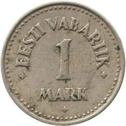 Эстония 1 марка 1922 год