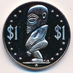 Острова Кука 1 доллар 1979 год