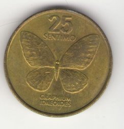 Филиппины 25 сентимо 1989 год