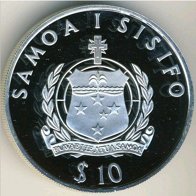 Самоа 10 тала 1996 год