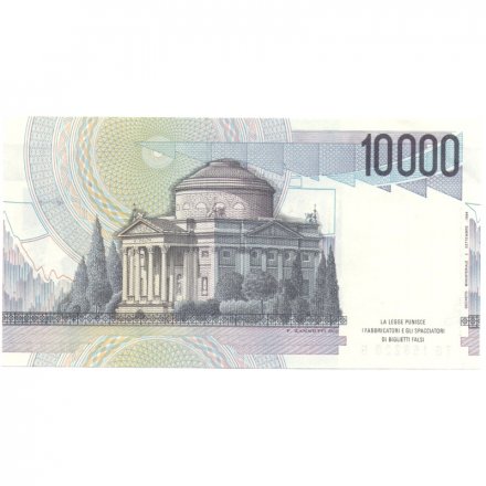 Италия 10000 лир 1984 год - Физик Алессандро Вольта UNC