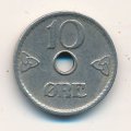 Норвегия 10 эре 1949 год - Король Хокон VII