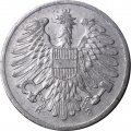 Австрия 2 гроша 1954 год