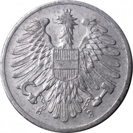 Австрия 2 гроша 1954 год