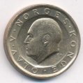 Норвегия 10 крон 1986 год - XF