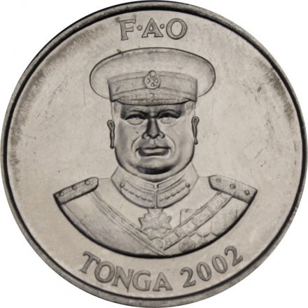 Тонга 10 сенити 2002 год - ФАО