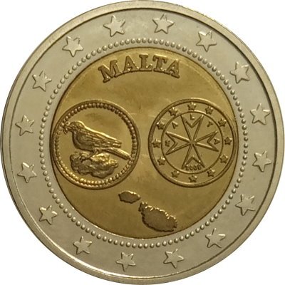 Мальта 2 евро 2008 год - Проба