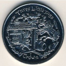 Остров Мэн 1 крона 2007 год