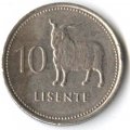 Лесото 10 лисенте 1983 год
