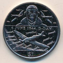 Виргинские острова 1 доллар 2004 год