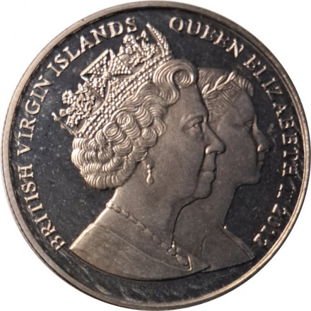 Виргинские острова 1 доллар 2012 год - XXX летние Олимпийские Игры - Гимнастика