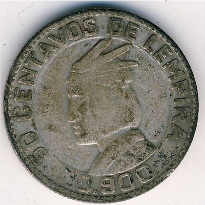 Гондурас 50 сентаво 1931 год