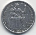 Французская Полинезия 1 франк 1982 год