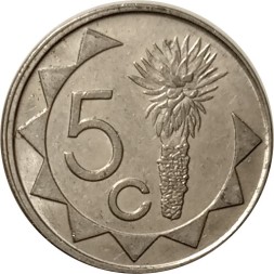 Намибия 5 центов 2002 год