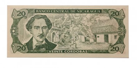 Никарагуа 20 кордоба 1990 год - UNC