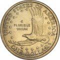 США 1 доллар 2001 год - Сакагавея. Парящий Орёл (D)