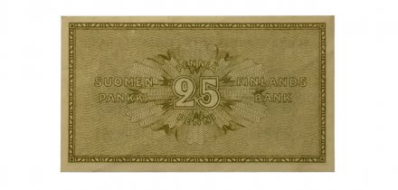 Финляндия 25 пенни 1918 год - VF+