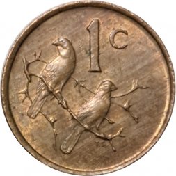 ЮАР 1 цент 1986 год