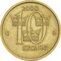 Швеция 10 крон 2000 год