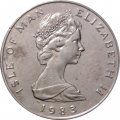 Остров Мэн 10 пенсов 1983 год - Сокол (AE)