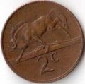 ЮАР 2 цента 1978 год