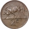 ЮАР 2 цента 1978 год
