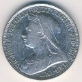 Великобритания 2 шиллинга (1 флорин) 1899 год