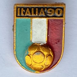 Значок. Футбол. Чемпионат мира. Италия 90