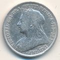 Великобритания 1 шиллинг 1896 год