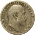 Великобритания 3 пенса 1902 год