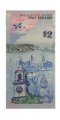Бермудские острова 2 доллара 2009 год - UNC