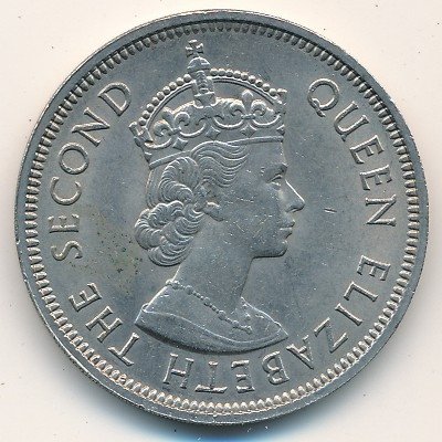 Гонконг 1 доллар 1970 год