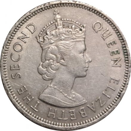 Гонконг 1 доллар 1970 год