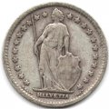 Швейцария 1 франк 1906 год