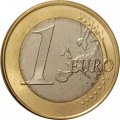 Испания 1 евро 2011 год aUNC