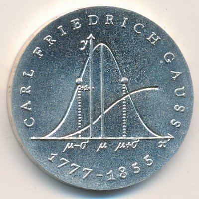 ГДР 20 марок 1977 год