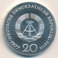 ГДР 20 марок 1977 год