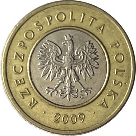Польша 2 злотых 2009 год - Герб