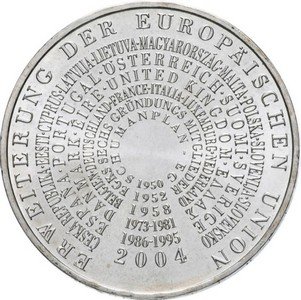 Германия 10 евро 2004 год - Расширение Европейского союза